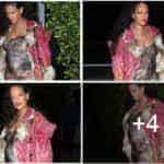Rihanna Catwalk as Pregnant Mom