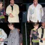 Taylor Swift and Travis Kelce Romantic Moment