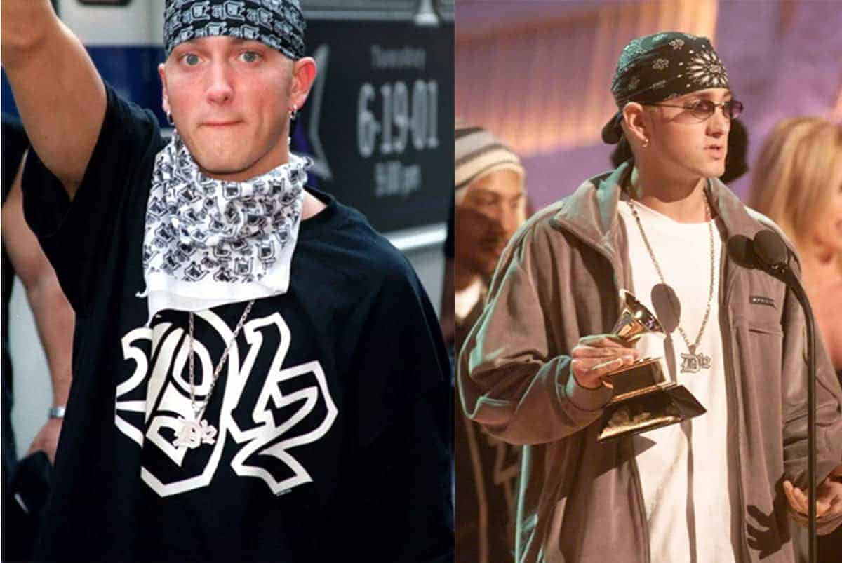 Eminem – Dealing with backstabbers, there was one thing I learned. They’re only powerful when you got your back turned