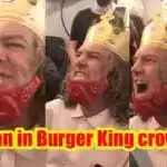 Man in Burger King crown sparks mass brawl on plane after repeatedly calling fellow passengers N-word