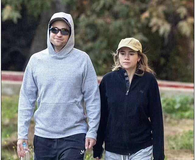 Suki Waterhouse appears to display pregnancy bump as she steps out with beau Robert Pattinson for hike in LA