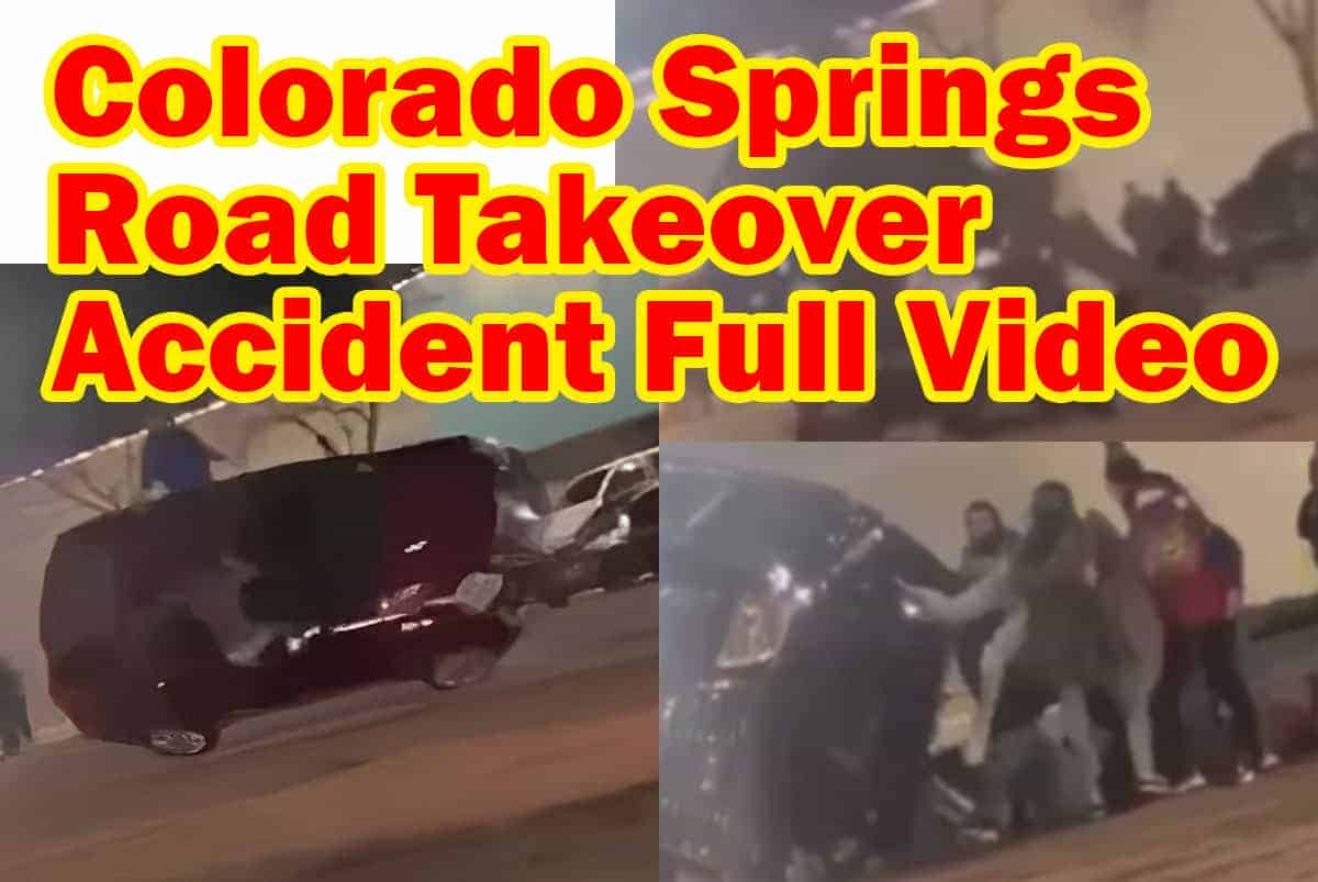 Colorado Springs Road Takeover Accident Full Video