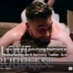 Travis Kelce’s Shirtless Spa Video Is the Definition of Steamy