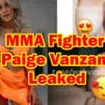 MMA Fighter Paige Vanzant Onlyfans Leaked Video