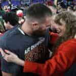 Taylor Swift Kisses Travis Kelce After Chiefs Win AFC Championship to Move on to Super Bowl