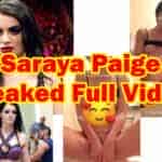 Wrestler Saraya Paige WWE Leaked Full Video