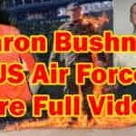 Aaron Bushnell US Air Force Sets Himself on Fire Full Video
