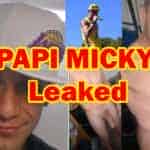 Papi Micky Tiktoker Masturbating Leaked Video