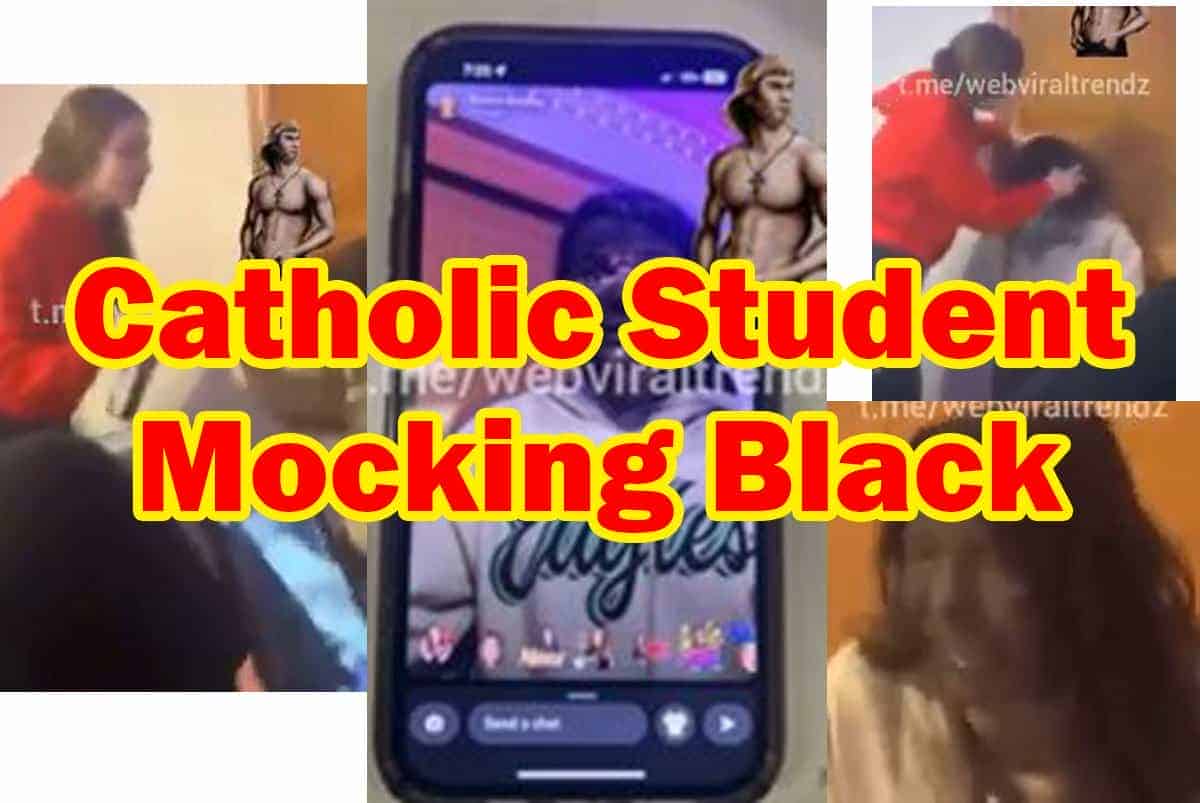 CATHOLIC STUDENTS MOCKING BLACK HISTORY MONTH VIDEO