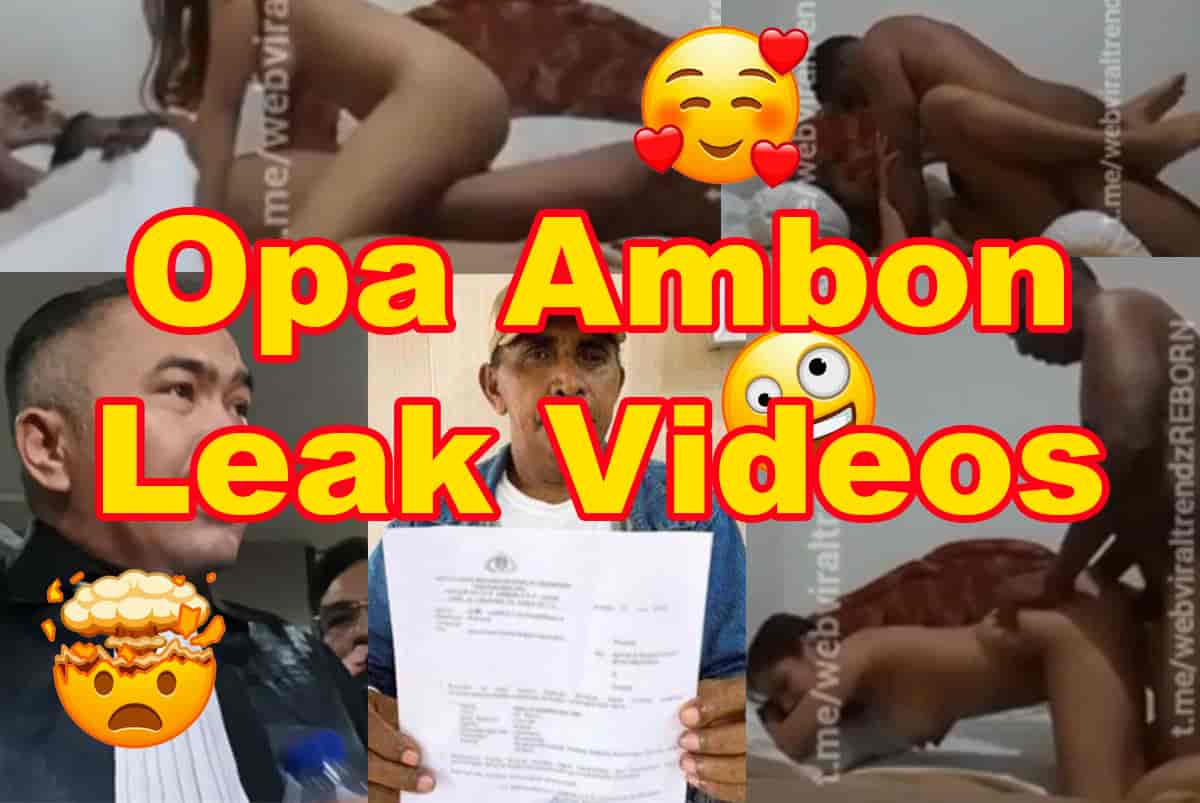 Opa Ambon Viral Video Leaked Full Video