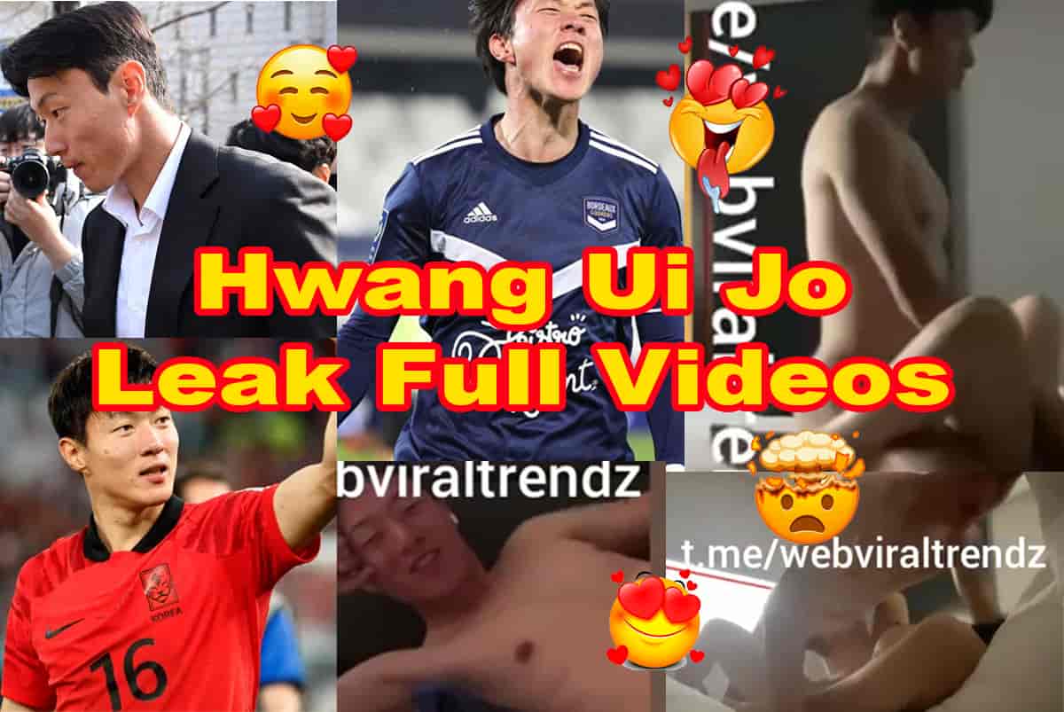 Hwang Ui Jo Tape Leaked Full Video