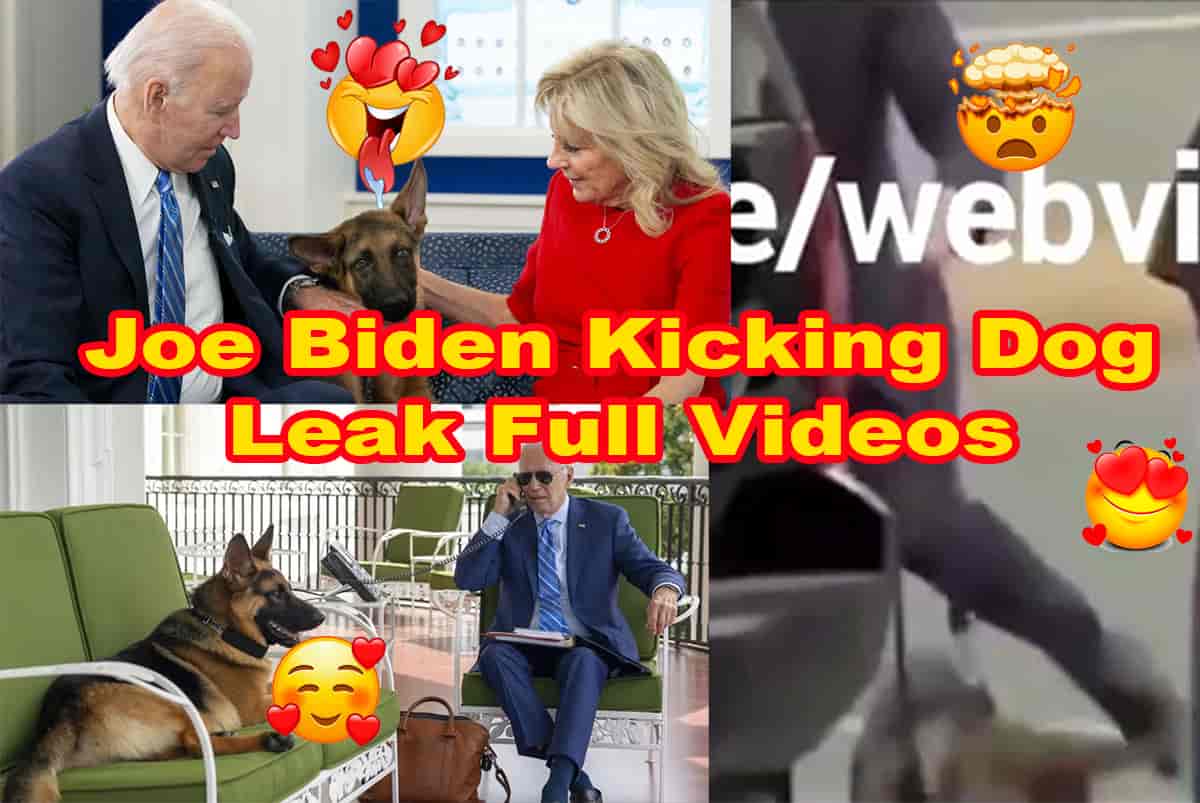 Joe Biden Kicking Dog Leaked Full Video